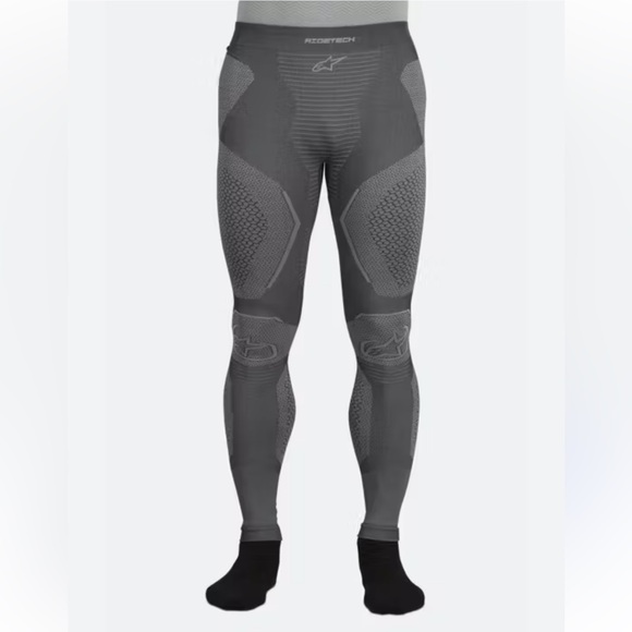 Alpinestars Ride Tech Winter Bottom Black/Gray Made in Italy M L - Picture 2 of 10